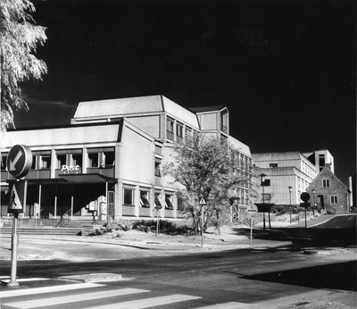 Administrationsbyggnad, Lasarettet i Lund i början av 1960-talet